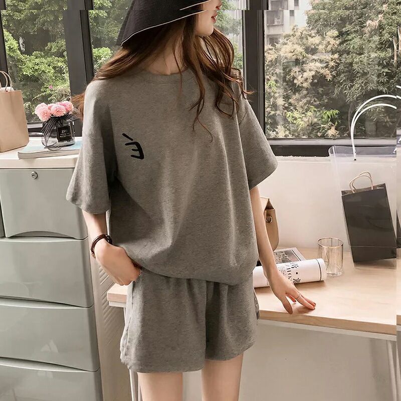 Pajamas Plus Size Women's Summer Two-piece Loose