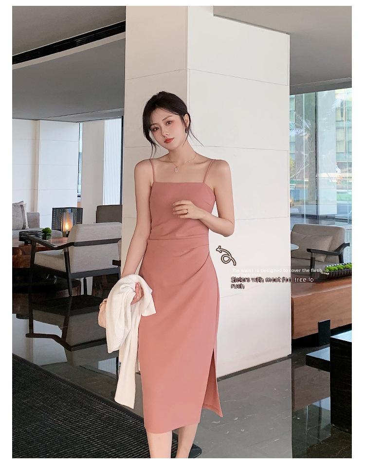 French Suspender Skirt Elegant Slim-fit Hip Skirt Dress