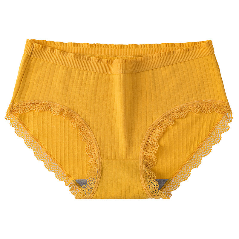 Underwear Graphene Antibacterial Crotch Pure Cotton Middle Waist