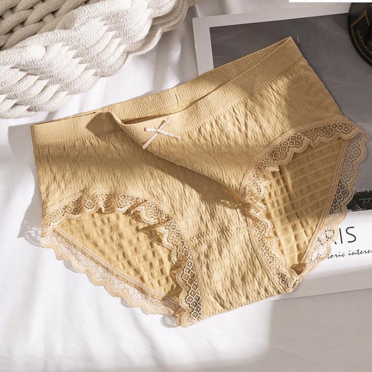 Girls Mid-Low Waist Cotton Crotch Comfortable Breathable Shorts
