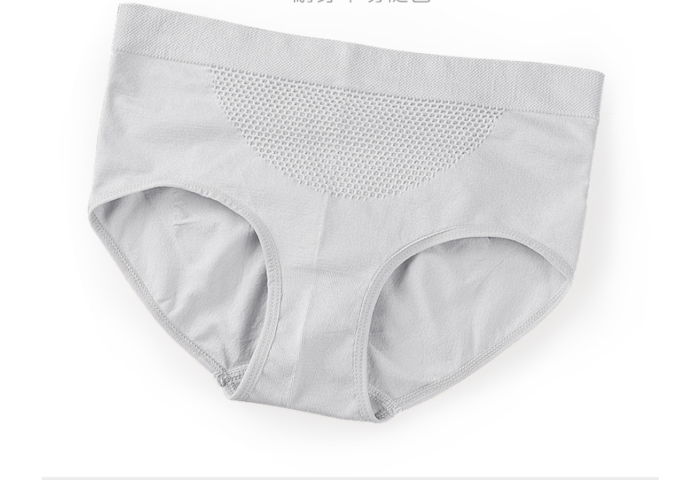 Cotton crotch tuck belly lift buttock honeycomb no mark ladies briefs