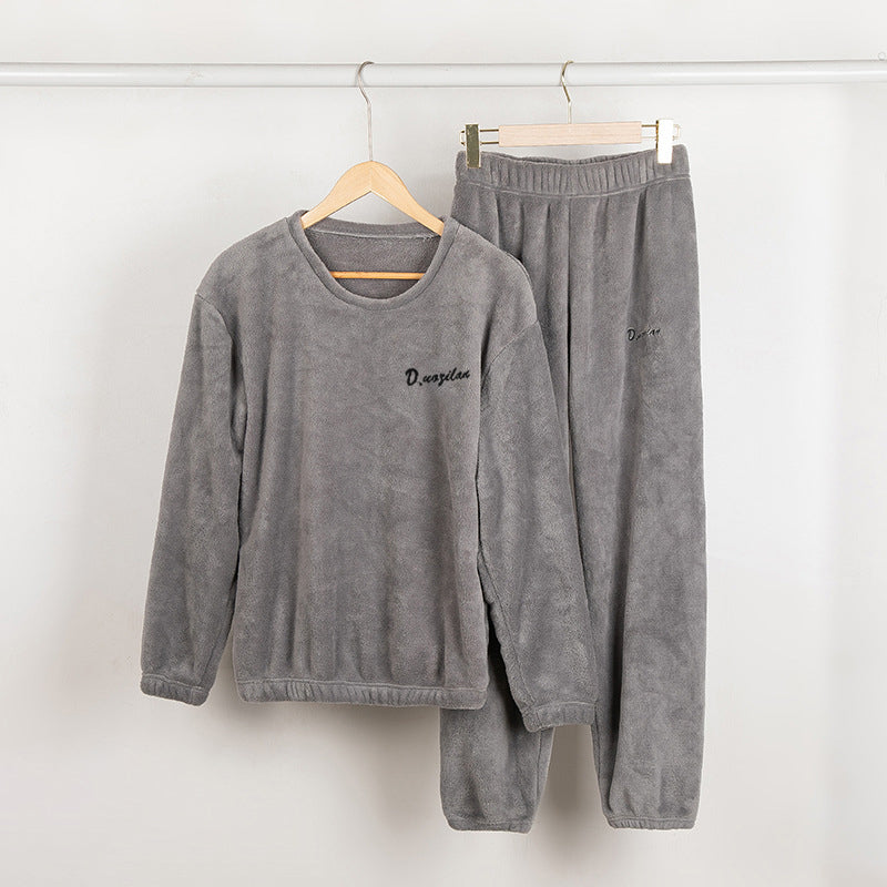 New Casual Long Sleeve Thick Fashion Women's Home Wear