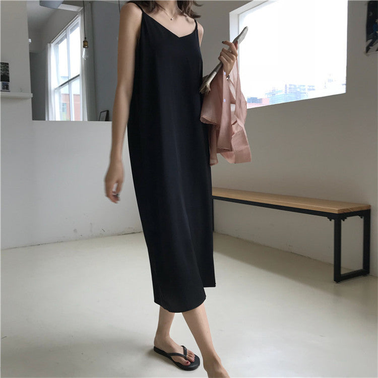 Loose medium and large Chiffon bottom skirt