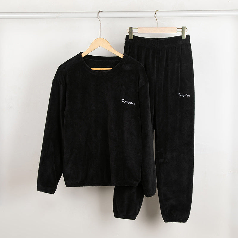 New Casual Long Sleeve Thick Fashion Women's Home Wear