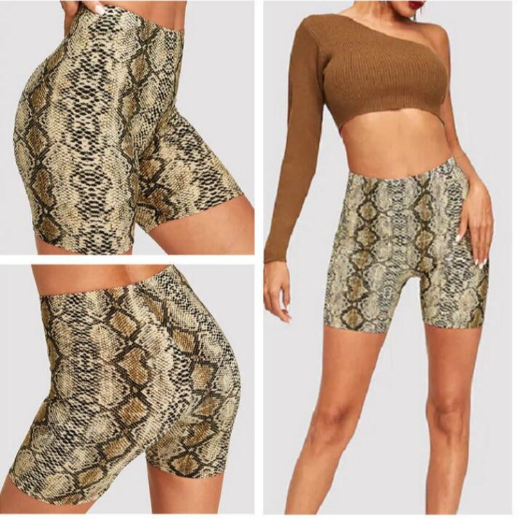 Sexy Leopard Print Women's Snake Print Bag Hip