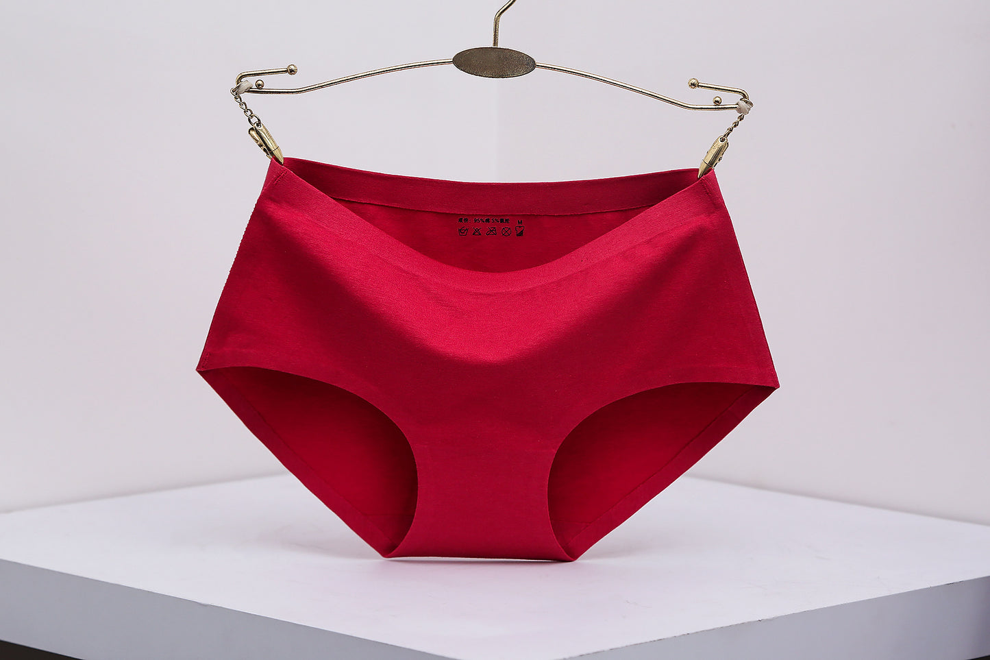 One Piece Seamless Women's Underwear Mid-waist Sexy Cotton Briefs