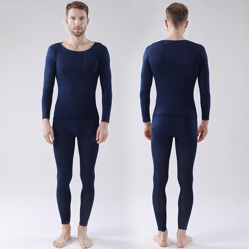 hermal underwear set round neck to keep warm