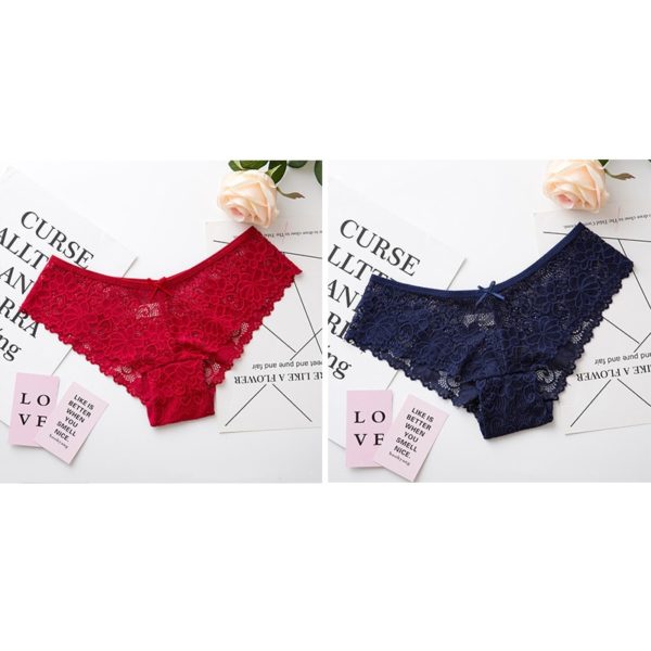 Women's Lace Seamless Thong