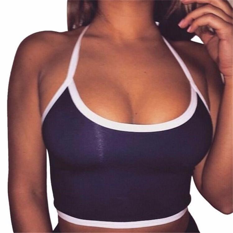 NEW HALTER BRALET CROP TOP
