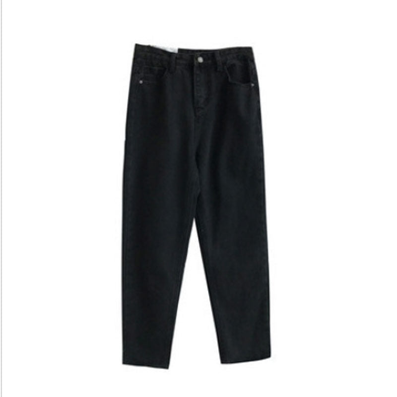 Slim high waist radish pants