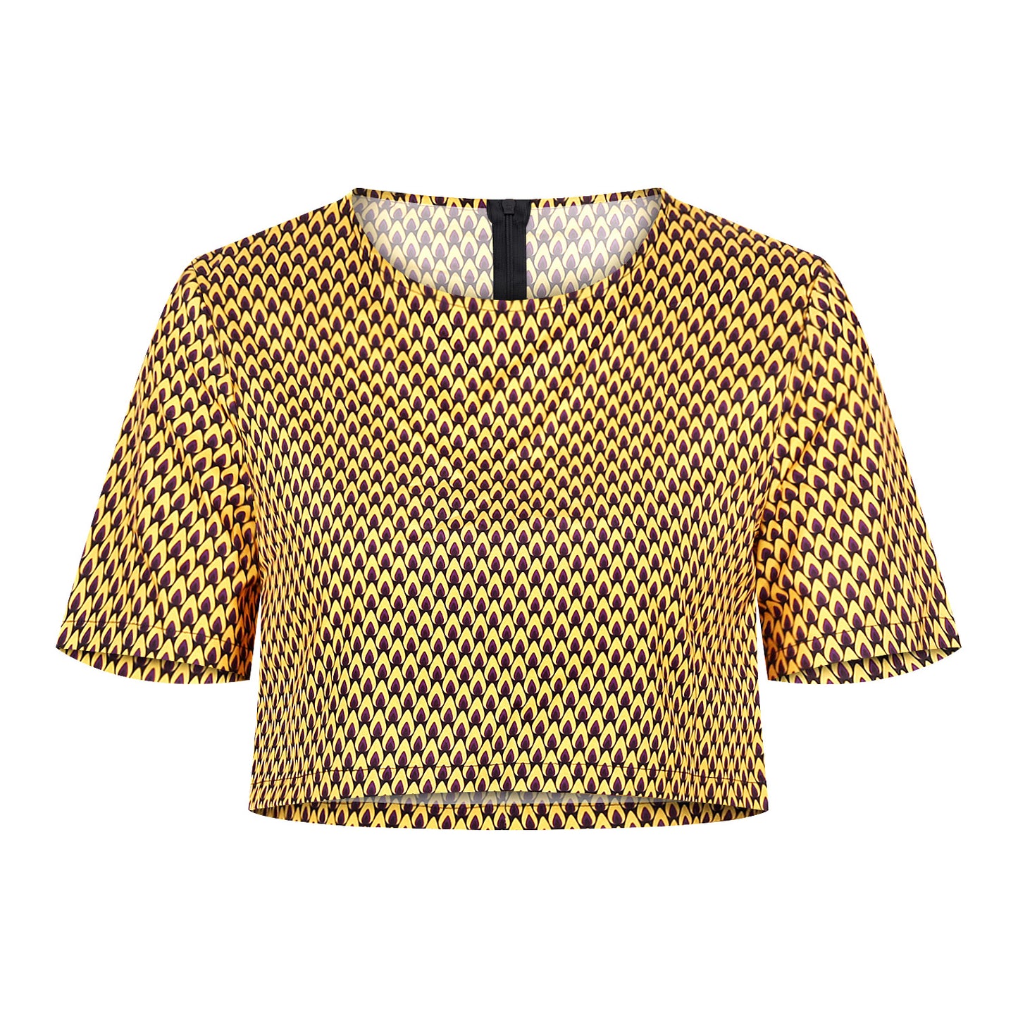 Printed Women's Fashion Casual Short Sleeve Top Suit