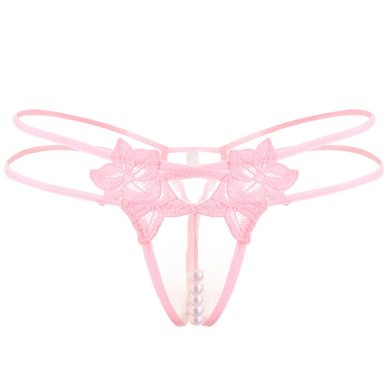 Erotic Lingerie Sexy Embroidered Women's Thong