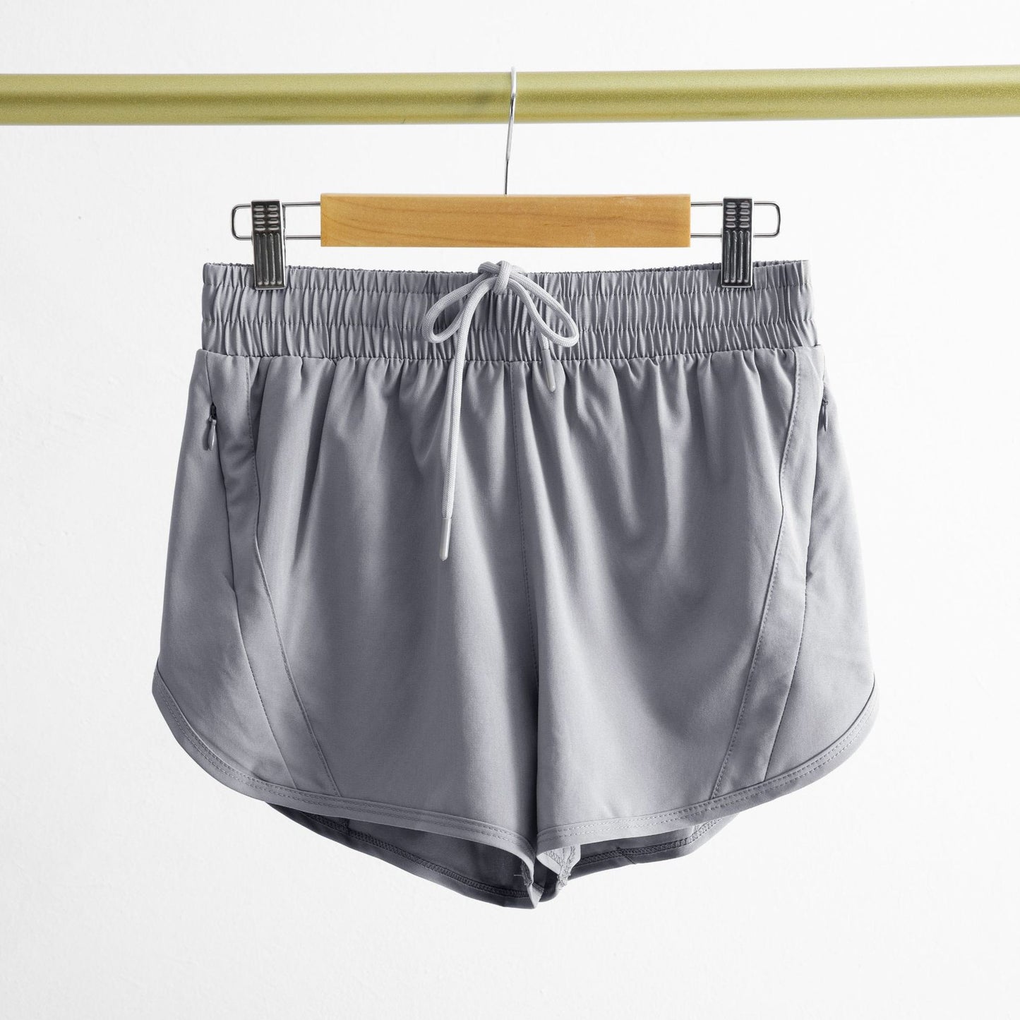 Yoga Sports Pants Fake Two-piece Mesh