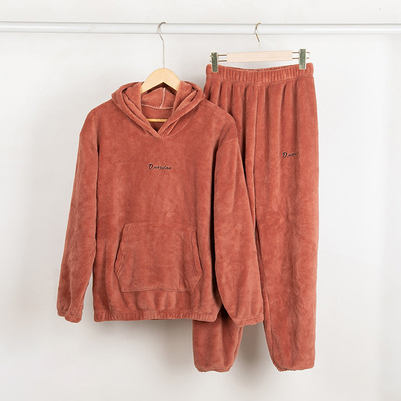 New Casual Long Sleeve Thick Fashion Women's Home Wear