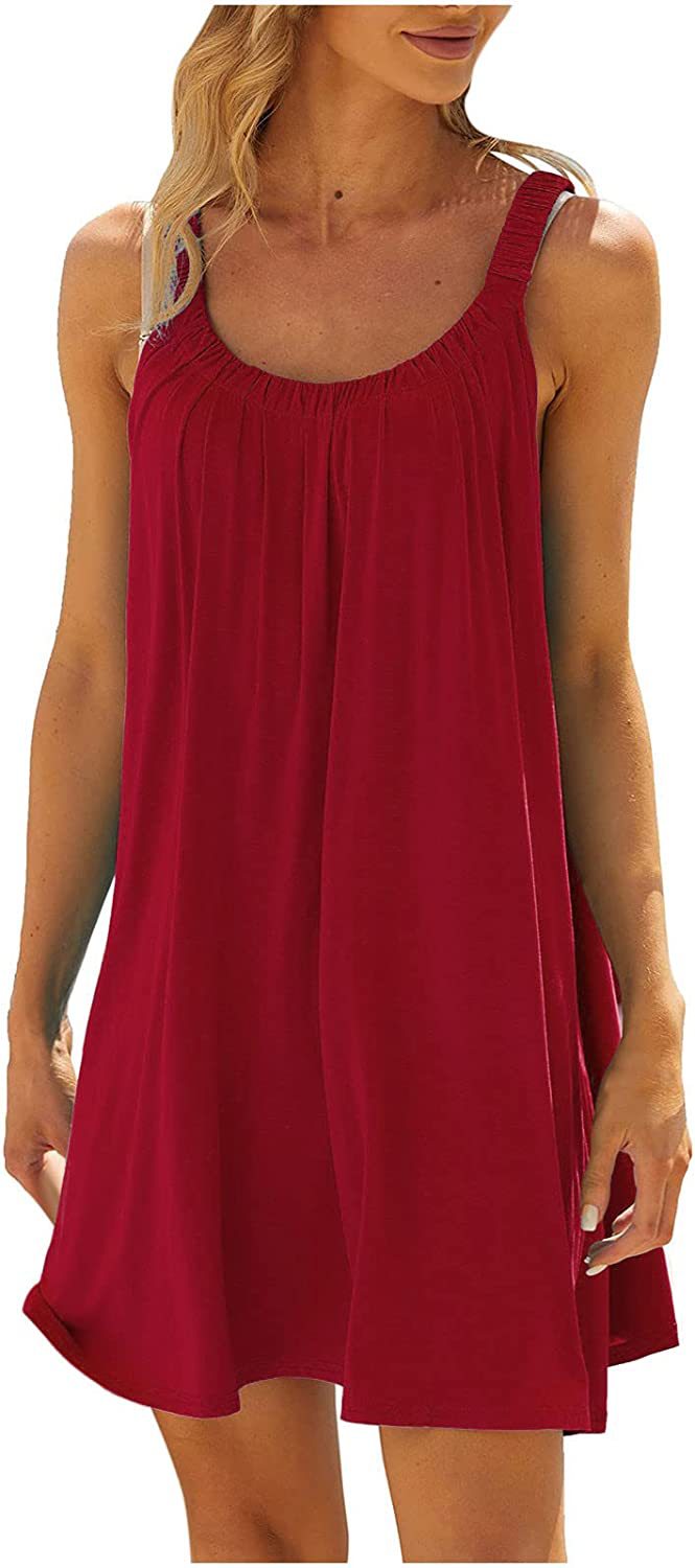 Women's Fashion Loose Sling Dress