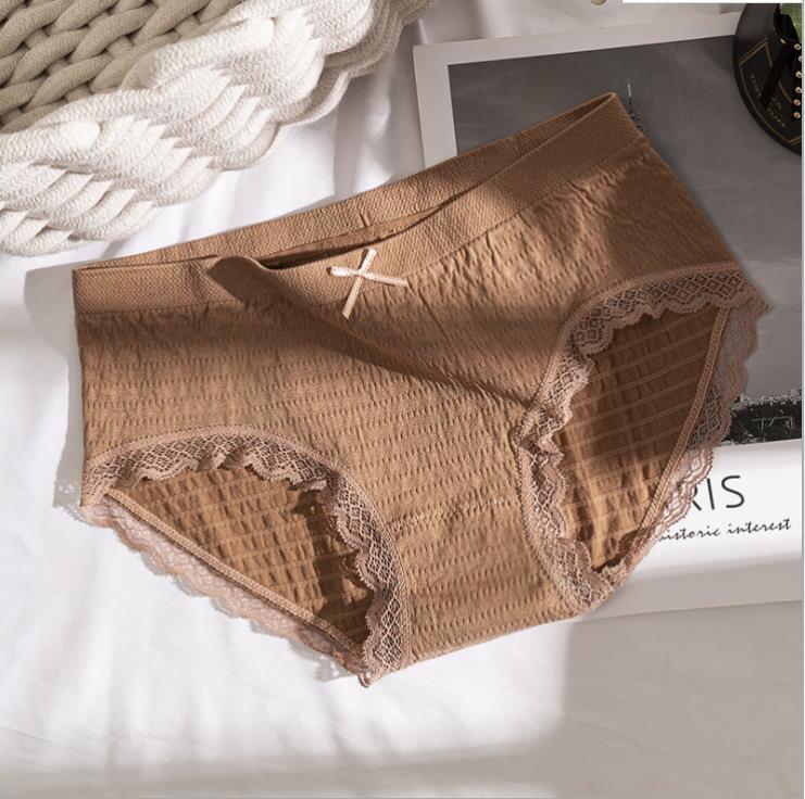 Girls Mid-Low Waist Cotton Crotch Comfortable Breathable Shorts