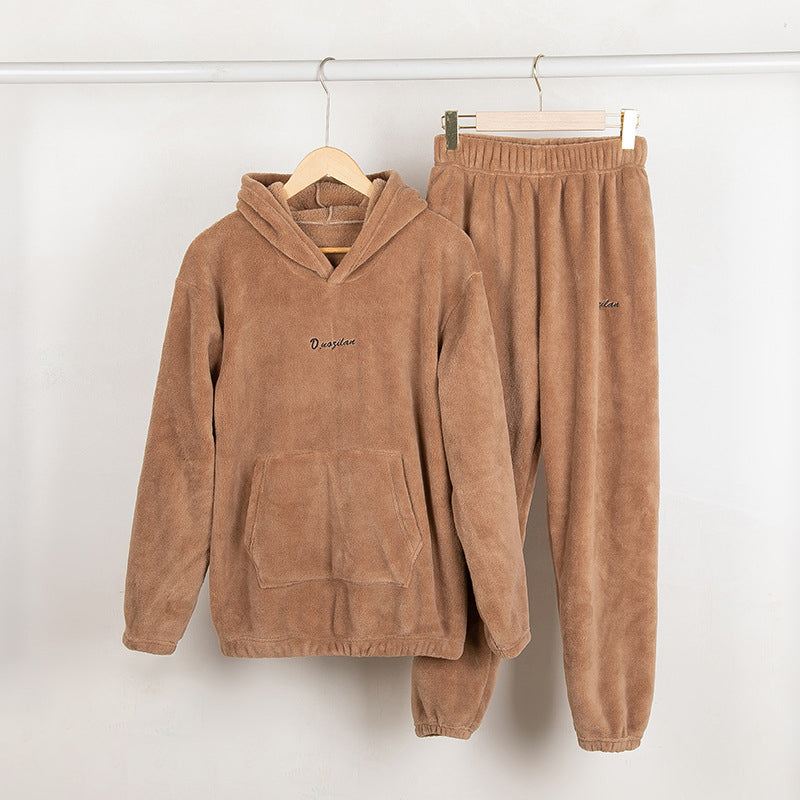 New Casual Long Sleeve Thick Fashion Women's Home Wear