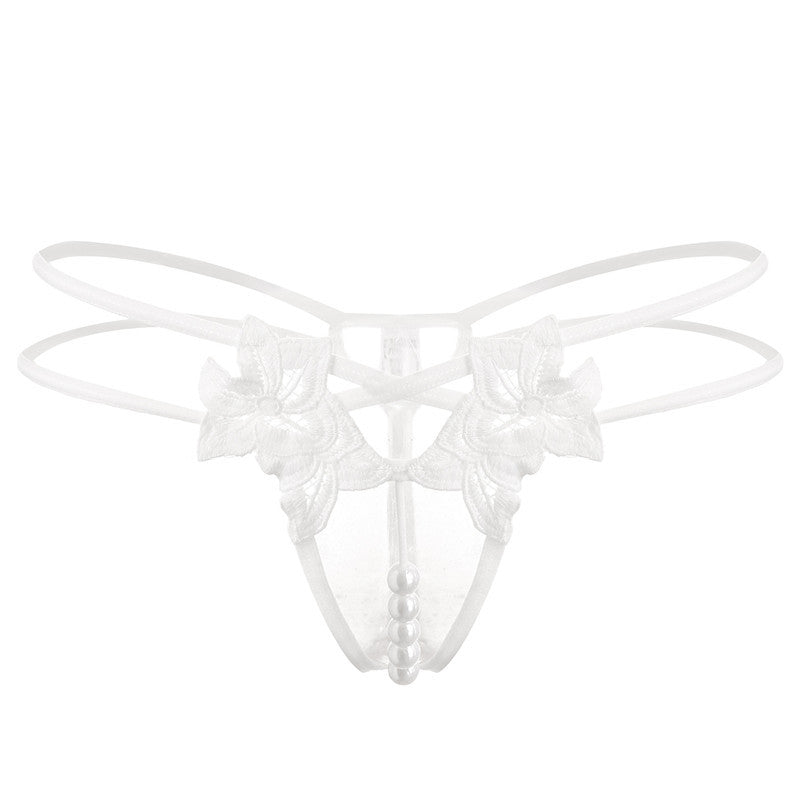 Erotic Lingerie Sexy Embroidered Women's Thong