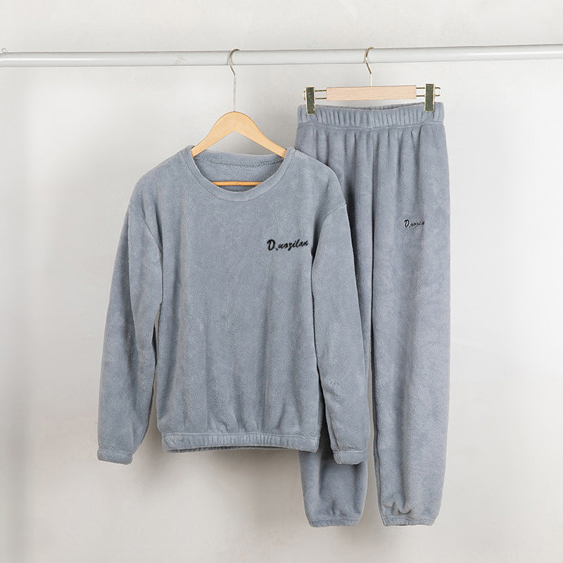 New Casual Long Sleeve Thick Fashion Women's Home Wear