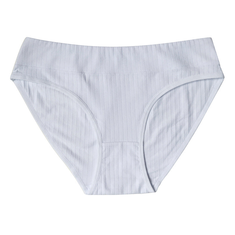 Cotton Mid Waist Women's Underwear Plus Size Cotton Women's Briefs