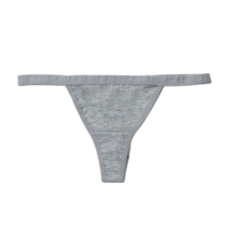 Women's Cotton T-shaped Knitted Underwear