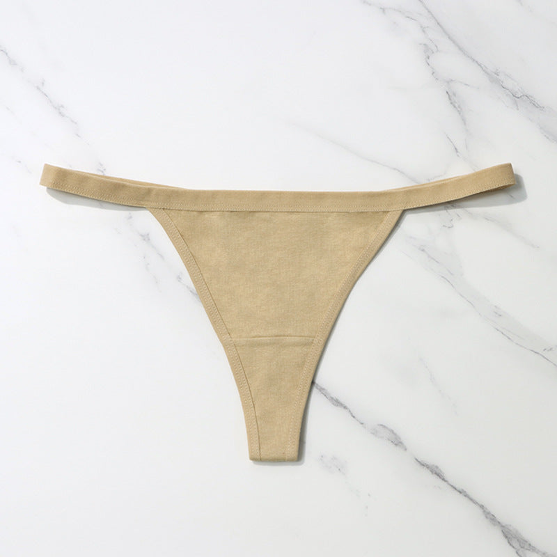 Women's Cotton T-shaped Knitted Underwear