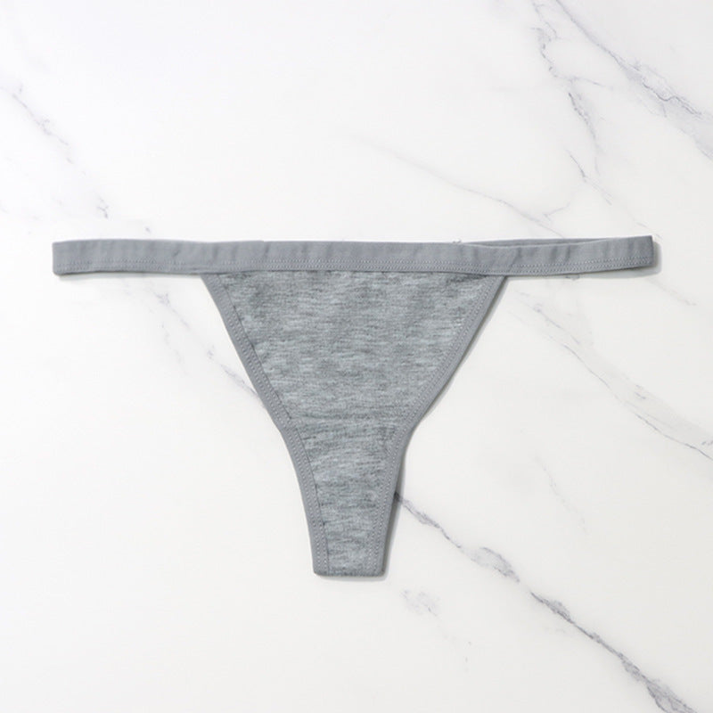 Women's Cotton T-shaped Knitted Underwear