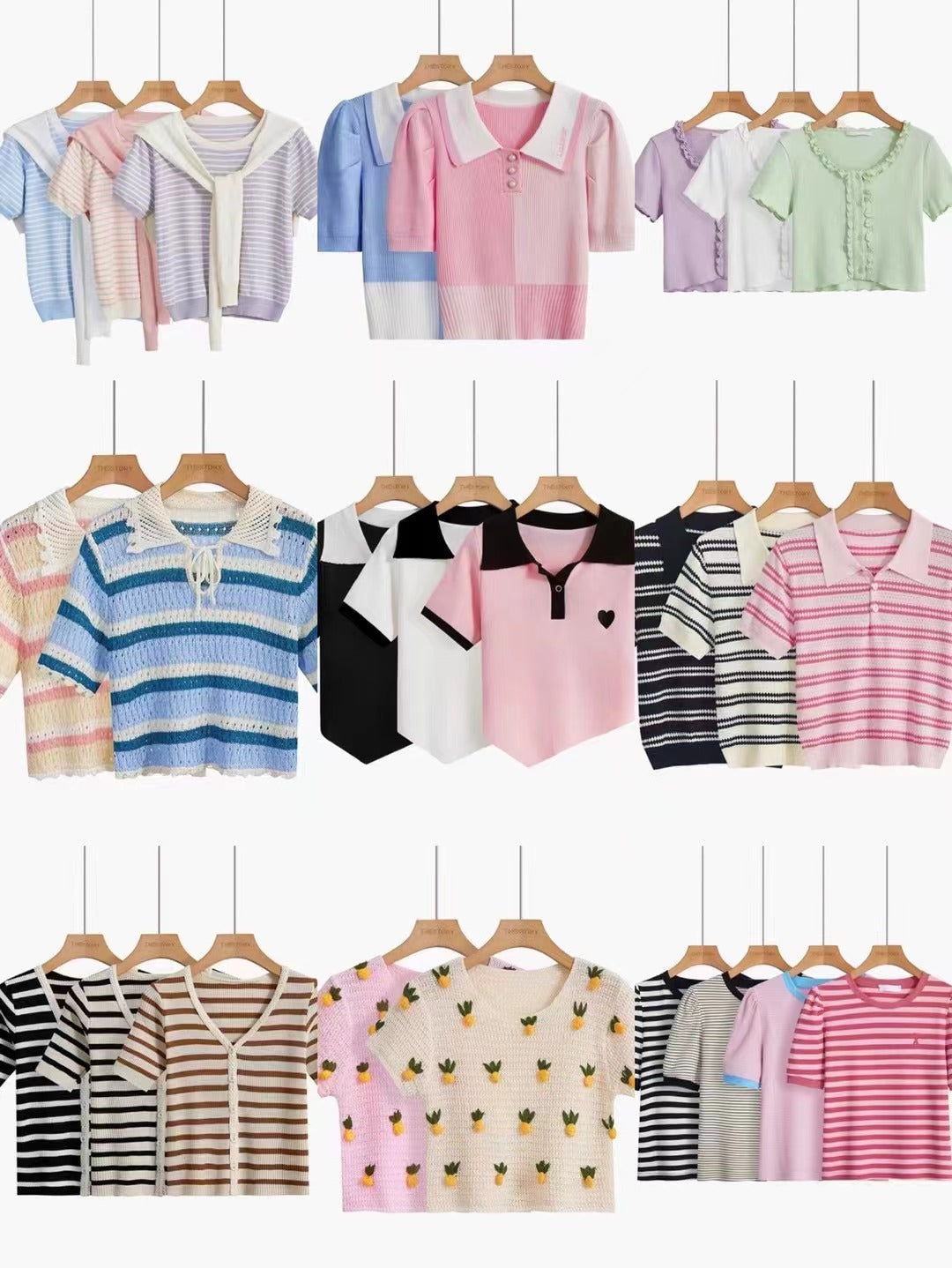 Lote Flash de 50 Blusas variadas $100 ($2 x pieza)