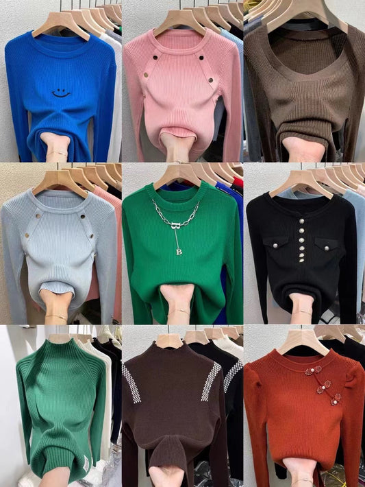 Lotes de 100 Blusas Manga larga ($1.85 x pieza)