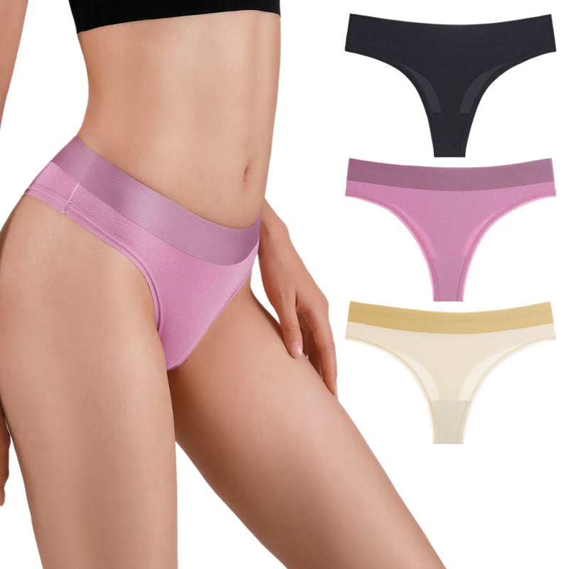 Color Blocked Thongs Sports Large Modal