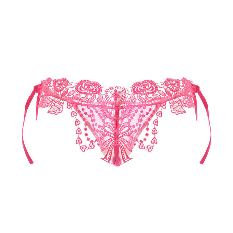 Erotic Lingerie Sexy Transparent Lace Large Size Panties