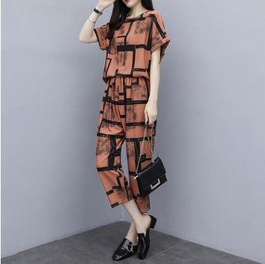 New Casual Women's Fashion Large Size Loose And Slim Suit