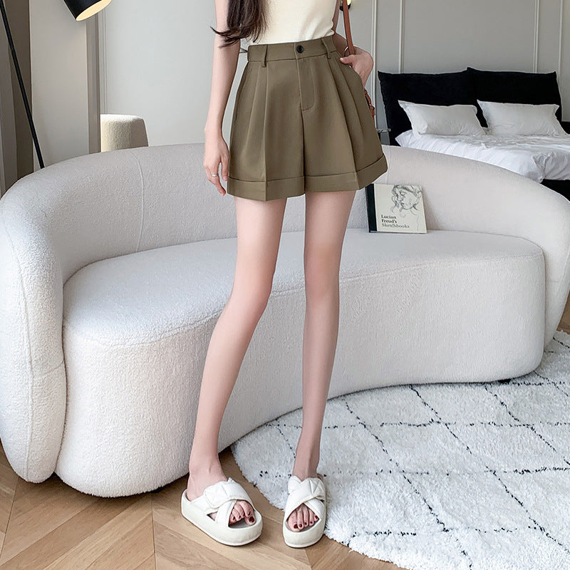 Women's Fashion High Waist Loose Casual Working Pants