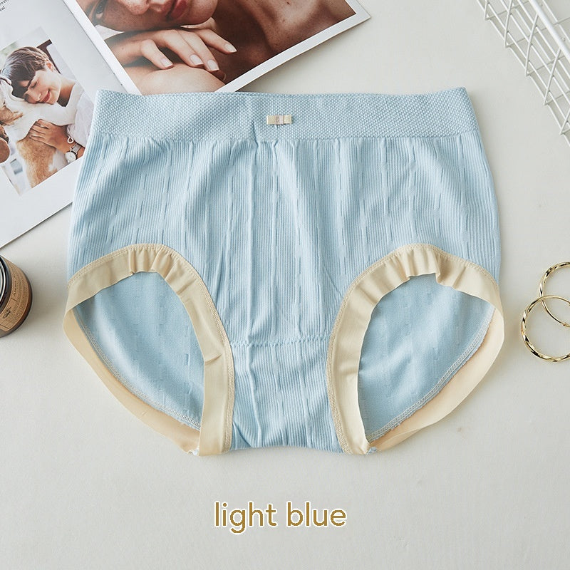 High Waist Bow Traceless Lace Briefs