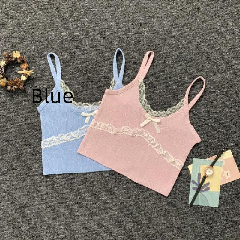 Women's Fashion Short Knitted Camisole