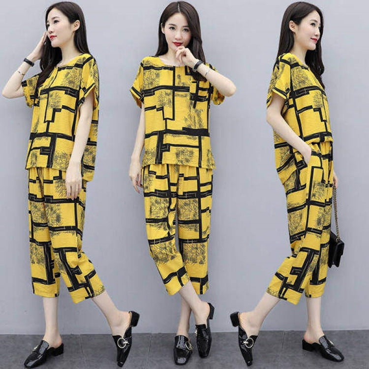 New Casual Women's Fashion Large Size Loose And Slim Suit