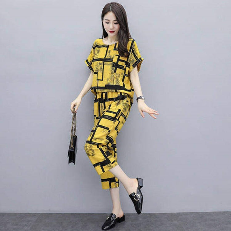 New Casual Women's Fashion Large Size Loose And Slim Suit