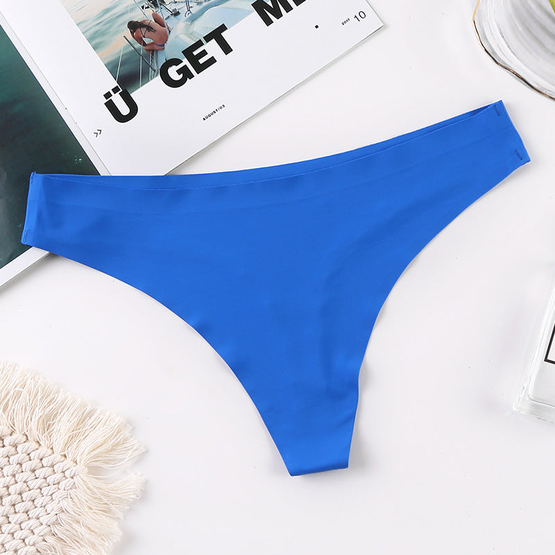 One Piece Ice Silk Ladies Thong
