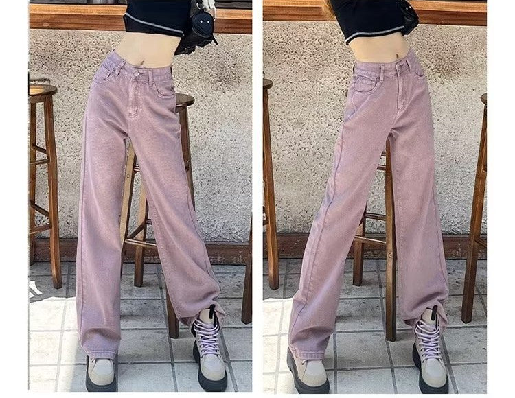 Purple Jeans Women's Slimming High Waist