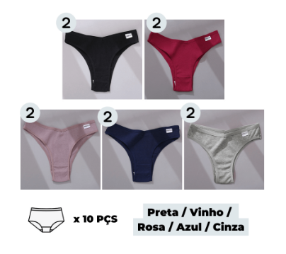 Ladies Thread Breathable and Comfortable Underwear Briefs