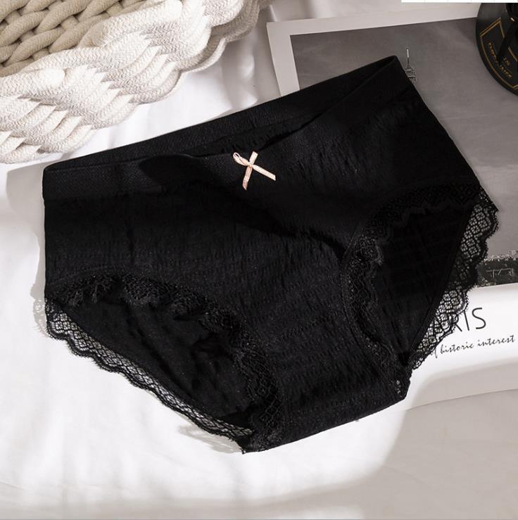 Girls Mid-Low Waist Cotton Crotch Comfortable Breathable Shorts