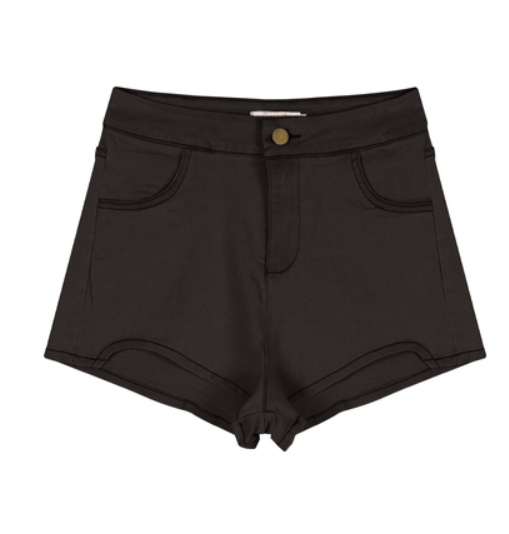 Irregular Jeans Women's Ins Trendy Elastic Thin Hot Pants