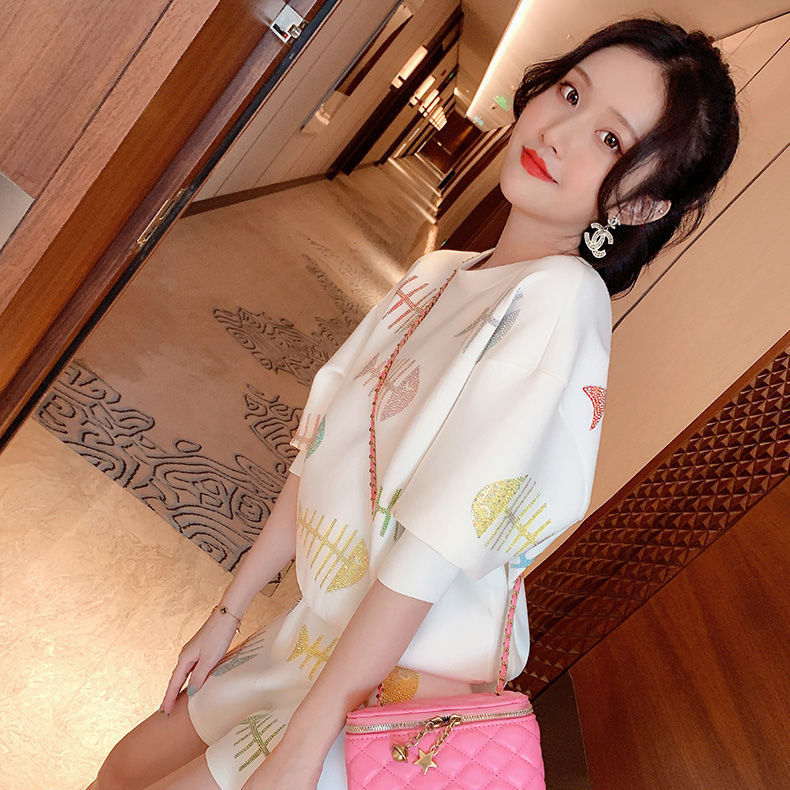 Two Piece Suit Of Casual High Waist Shorts