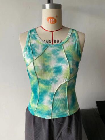 European and American Knitted Chest Wrap Cross Halterneck Vest