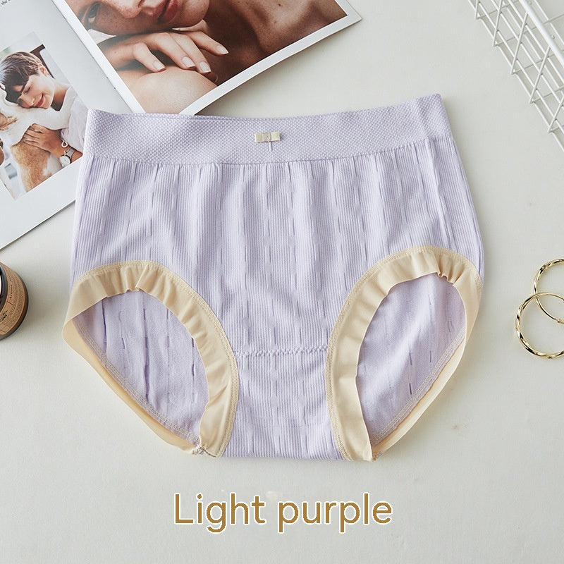 High Waist Bow Traceless Lace Briefs
