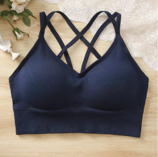 Women's Beautiful Back Tube Top Comfort Bra Without Steel Ring
